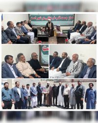 حمایت همه جانبه نیروهای انقلابی فهرج از امام جمعه جدید ریگان