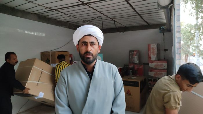 اهدای ۵ سری جهیزیه به زوج های فهرجی