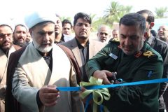 افتتاح ۷۶ پروژه محرومیت زدایی سپاه فهرج با حضور سردار نظری