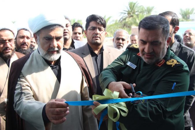 افتتاح ۷۶ پروژه محرومیت زدایی سپاه فهرج با حضور سردار نظری