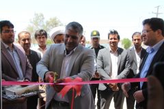 افتتاح دومین خانه بهداشت شهرستان فهرج در روستای جهان آباد بالا