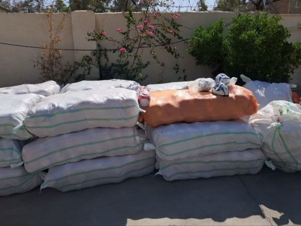 کشف لوازم ورزشی قاچاق در فهرج