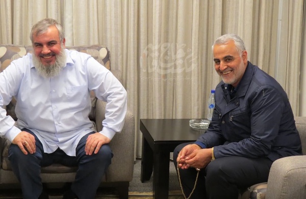 تصویری جدید از حاج قاسم و سیدحسن نصرالله