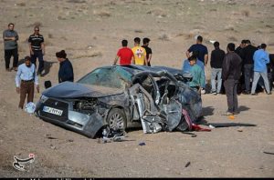 فوت ۴۳۳ نفر و جراحت ۳۴۰۰ نفر در تصادفات جاده‌ای استان کرمان