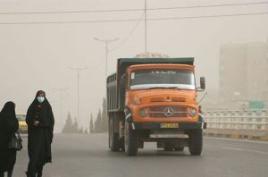 ریزگردها پایان هفته میهمان کرمان می‌شوند