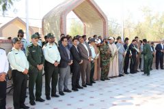 تجدید میثاق با آرمان های شهدا در فهرج به مناسبت هفته دفاع مقدس