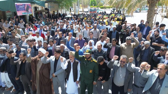 خروش انقلابی مردم فهرج در محکومیت ترور شهید سید حسن نصرالله