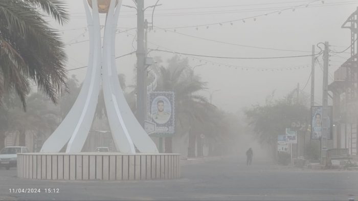 هوای فهرج در وضعیت خطرناک قرار گرفت/کندی تردد در محورهای مواصلاتی