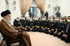 دیدار فرماندهان نیروی دریایی ارتش با رهبر انقلاب