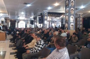 تجدید بیعت ۴۰۰ جانباز شیمیایی با مکتب شهید سلیمانی