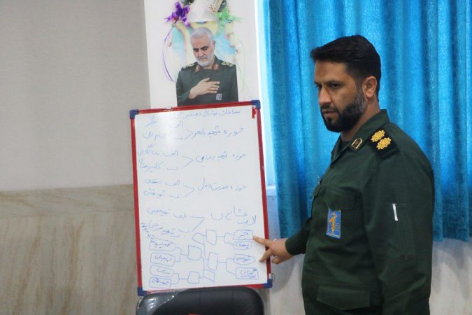 برگزاری مسابقات فوتسال جام فجر در فهرج توسط سپاه