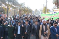 شکوه حضور مردم فهرج در راهپیمایی ۲۲ بهمن