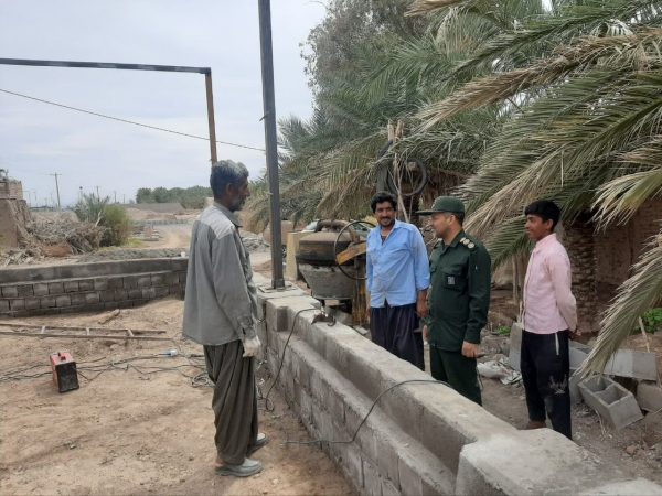 فعالیت ۱۰ گروه جهادی بسیج سازندگی فهرج‌ در ایام نوروز