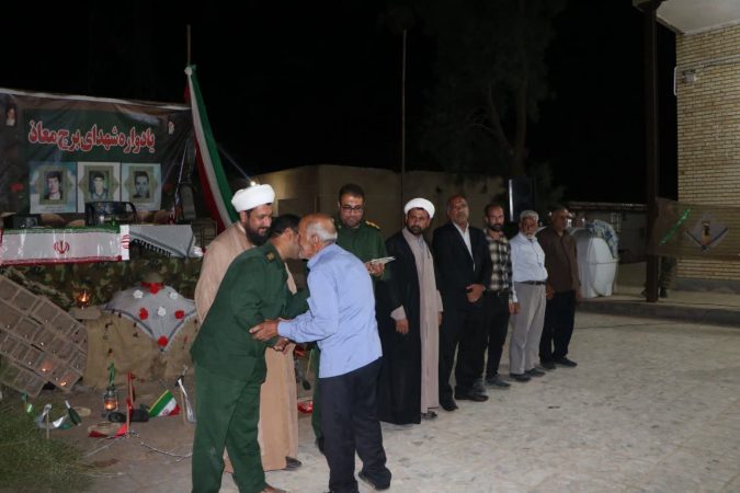 برگزاری یادواره شهدای روستای برج معاذ و بزرگداشت شهدای خدمت