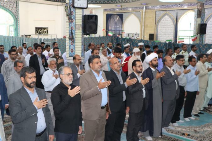 عزاداری مردم فهرج در سوگ امام امت