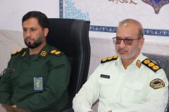 برگزاری نشست مشترک فرماندهان سپاه و انتظامی فهرج