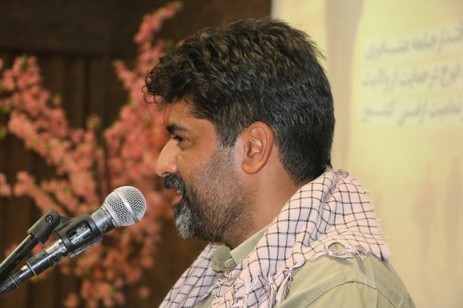 مداحی حماسی در رزمایش فداییان ولایت عشایر فهرج