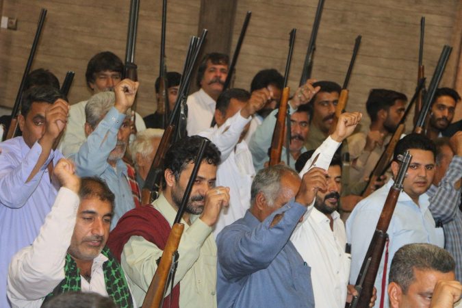 برگزاری رزمایش فداییان ولایت عشایر شهرستان فهرج