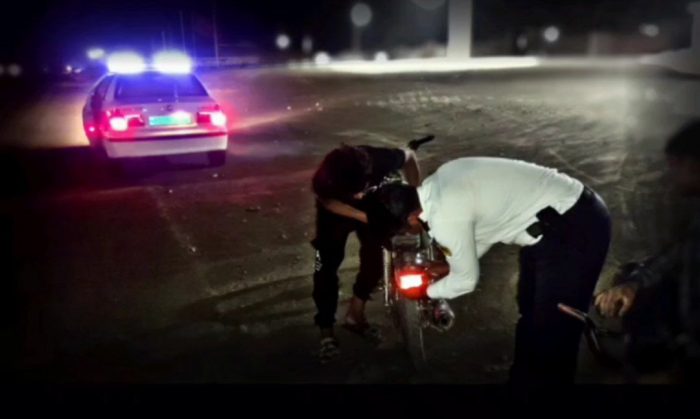 اجرای طرح گسترده برخورد با موتورسیکلت‌های متخلف در فهرج