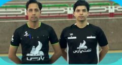 قضاوت دو داور جوان فهرج در لیگ یک مناطق کشور