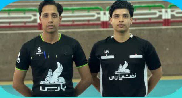 قضاوت دو داور جوان فهرج در لیگ یک مناطق کشور