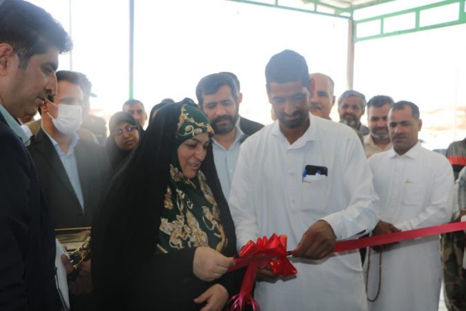 بهره برداری از واحد بسته بندی و ذخیره سازی خرما در فهرج