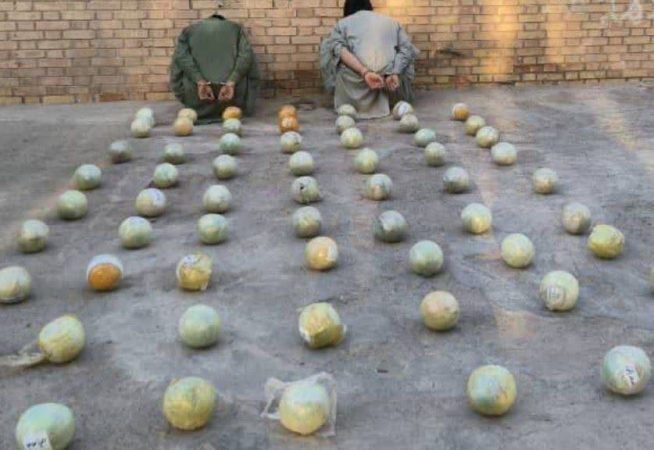 کشف بیش از ۷۲ کیلوگرم موادمخدر در  فهرج