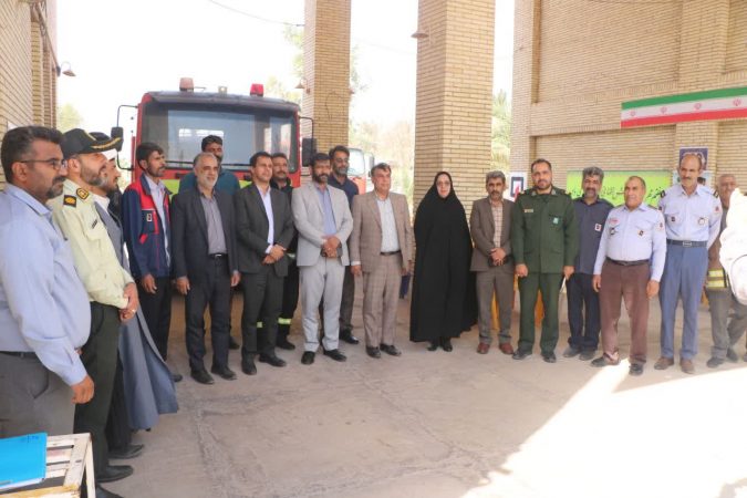 برگزاری مراسم روز ملی ایمنی و آتش نشانی در فهرج