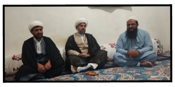 دیدار امام جمعه شهرستان فهرج با مولوی آبورز