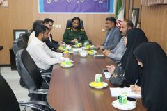 برگزاری جلسه کمیته پشتیبانی برنامه های هفته بسیج دانش آموزی در فهرج