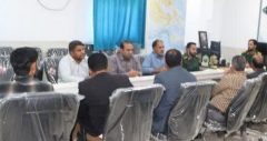 برگزاری جلسه هم افزایی مدیران اقشار بسیج فهرج