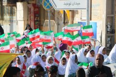 راهپیمایی باشکوه ۱۳ آبان در فهرج