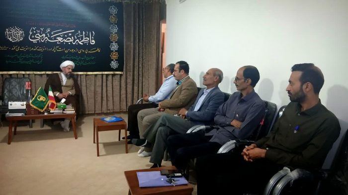 دیدار رئیس و اعضای اتاق اصناف شهرستان فهرج با امام جمعه محترم