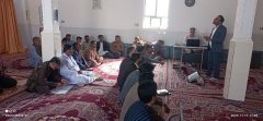 برگزاری کلاس آموزشی آشنایی با بیماری های ویروسی دام در بخش نگین کویر