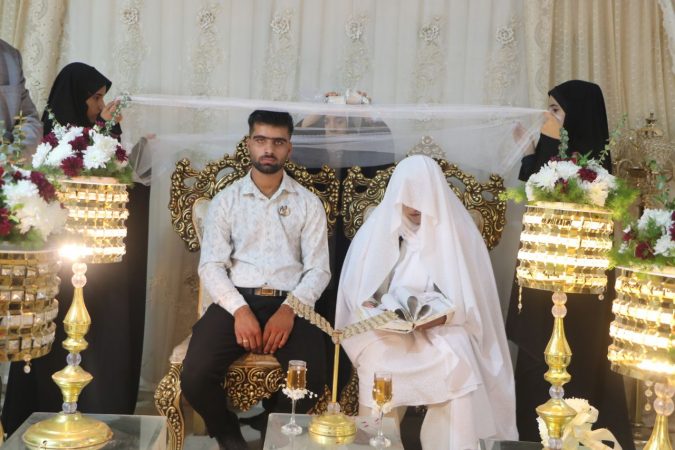 آغاز زندگی مشترک ۷ زوج خوشبخت فهرجی در قالب ازدواج آسان