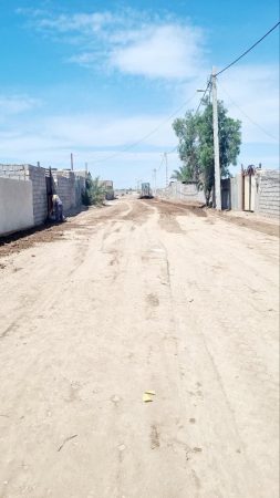 زیرسازی کوچه ۲۳ بلوار آزادگان آغاز شد