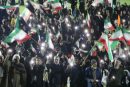 حماسه جان‌فدایان ‌فهرجی در اجتماع امام رضایی‌ها‌