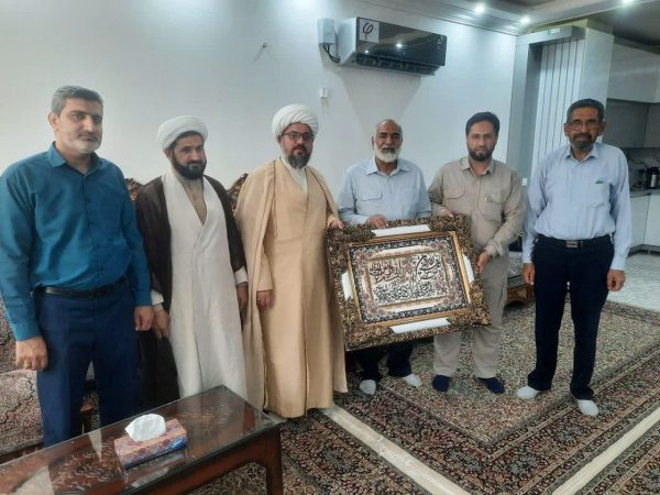 دیدار با جانباز ۲۵ درصد در فهرج