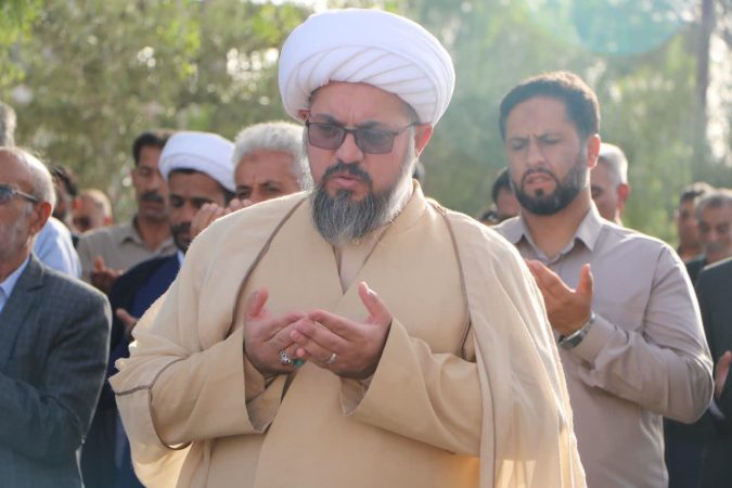 فهرج یکپارچه غرق در نیایش شد