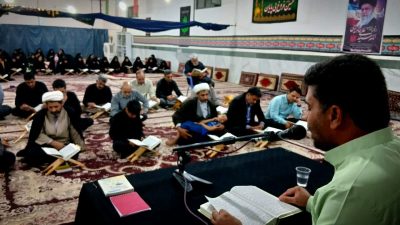 طنین آیات وحی در فهرج به یاد رهبر شهید