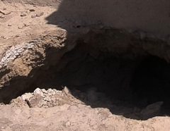 شناسایی حفاران غیرمجاز در اطراف قلعه برج معاذ