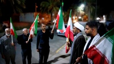 پرچم گردانی حماسی در فهرج
